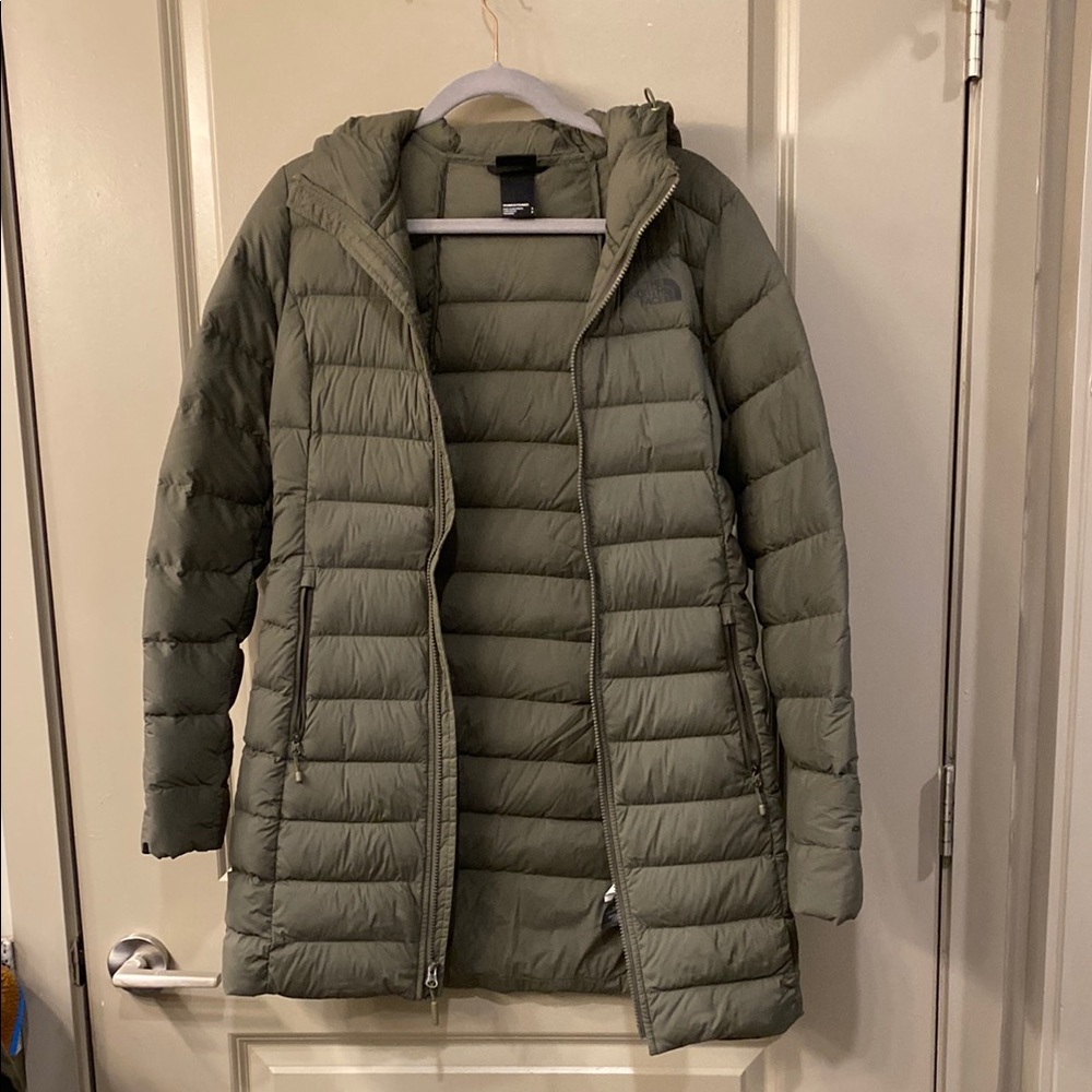 Northface belleview stretch down parka